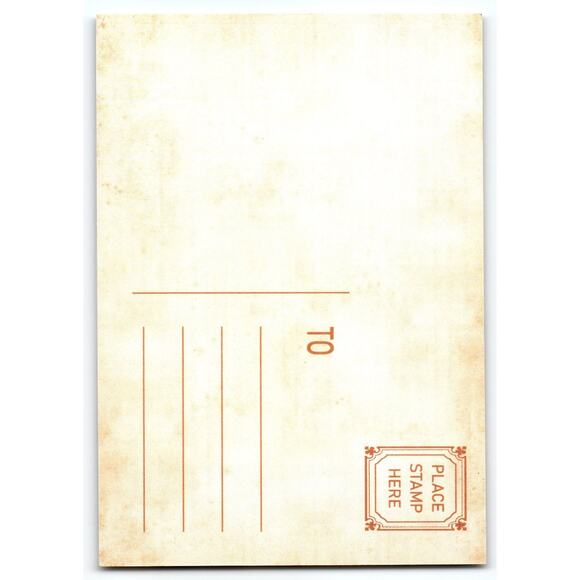 Vintage Blue Coat Santa Claus Christmas Lithograph Postcard 5.5x4" - Picture 2 of 2